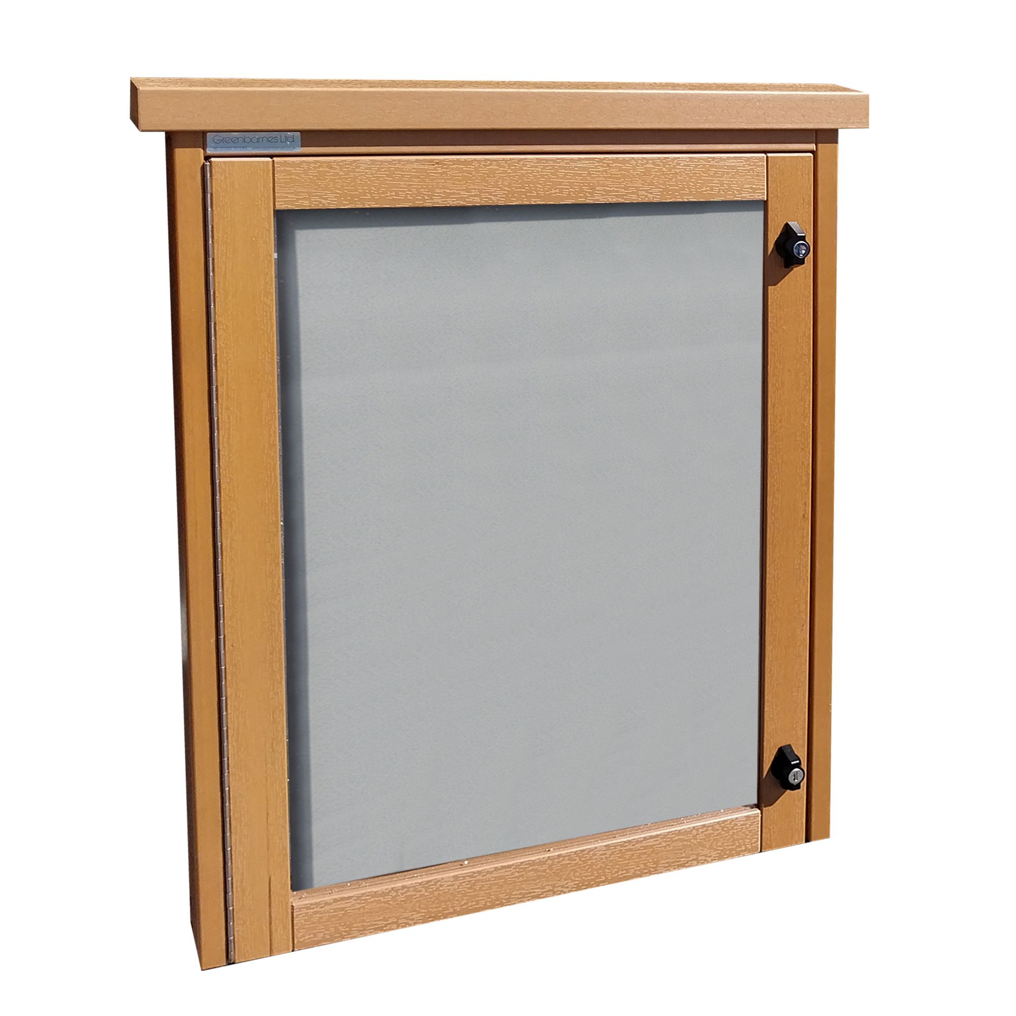 Golden Oak Man Made Timber Noticeboard