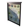 4 x A4 Man-made Timber noticeboard, unglazed with encapsulated interpretation panel, Kirdford Parish Council