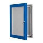 Pinnable aluminium poster case