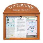 A2 landscape oak Smallboard poster case