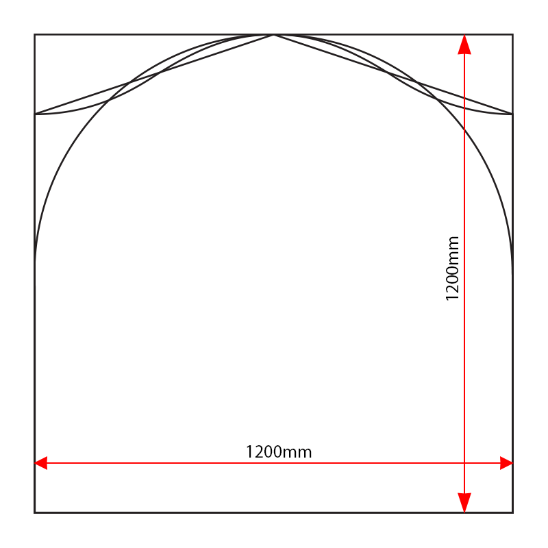 ST1212 sign tray dimensions