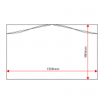 ST159 sign tray dimensions