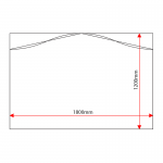ST1812 sign tray dimensions