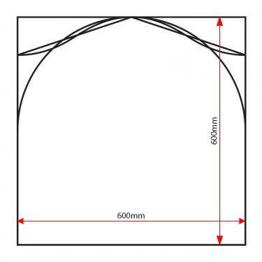 ST66 sign tray dimensions