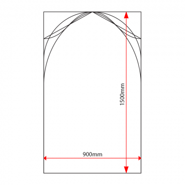 ST915 sign tray dimensions