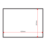 STA3L sign tray dimensions