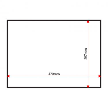 STA3L sign tray dimensions