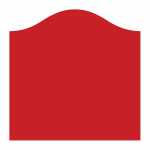 Sign tray 1200 x 1200mm with bow top