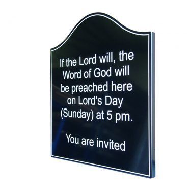 ST1215B sign tray-with text