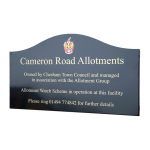 ST159B sign tray-with text