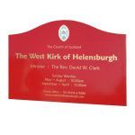 ST1812B sign tray-with text