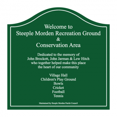 ST99B sign tray-with text