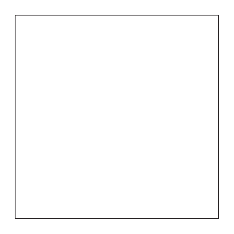 Sign tray 1200 x 1200mm with flat top