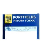 ST126F sign tray-with text