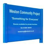 ST129F sign tray-with text