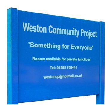 ST129F sign tray-with text
