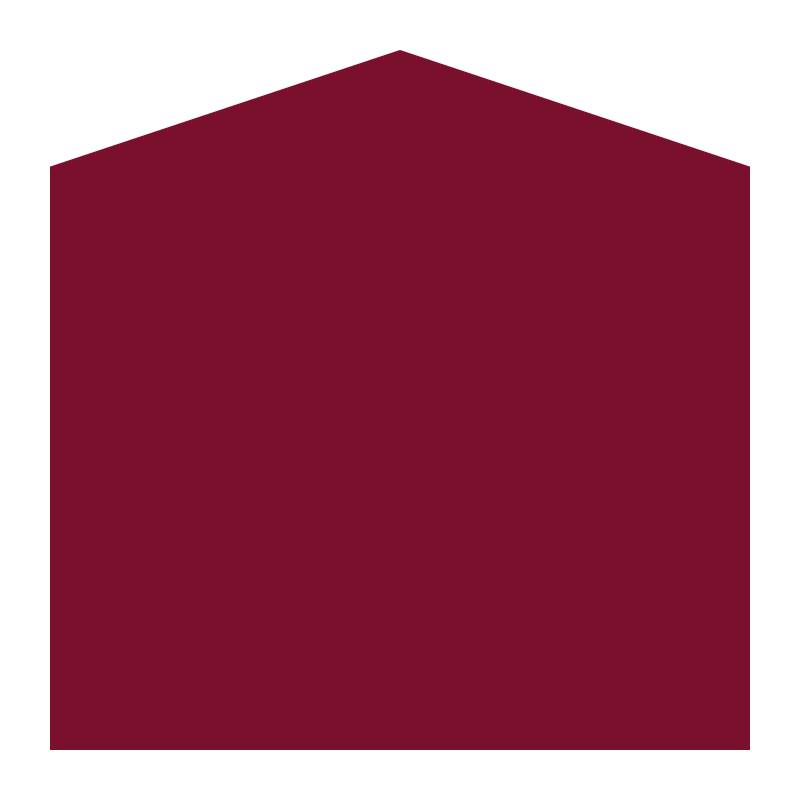 Sign tray 1200 x 1200mm with gable top