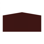 Sign tray 1200 x 600mm with gable top