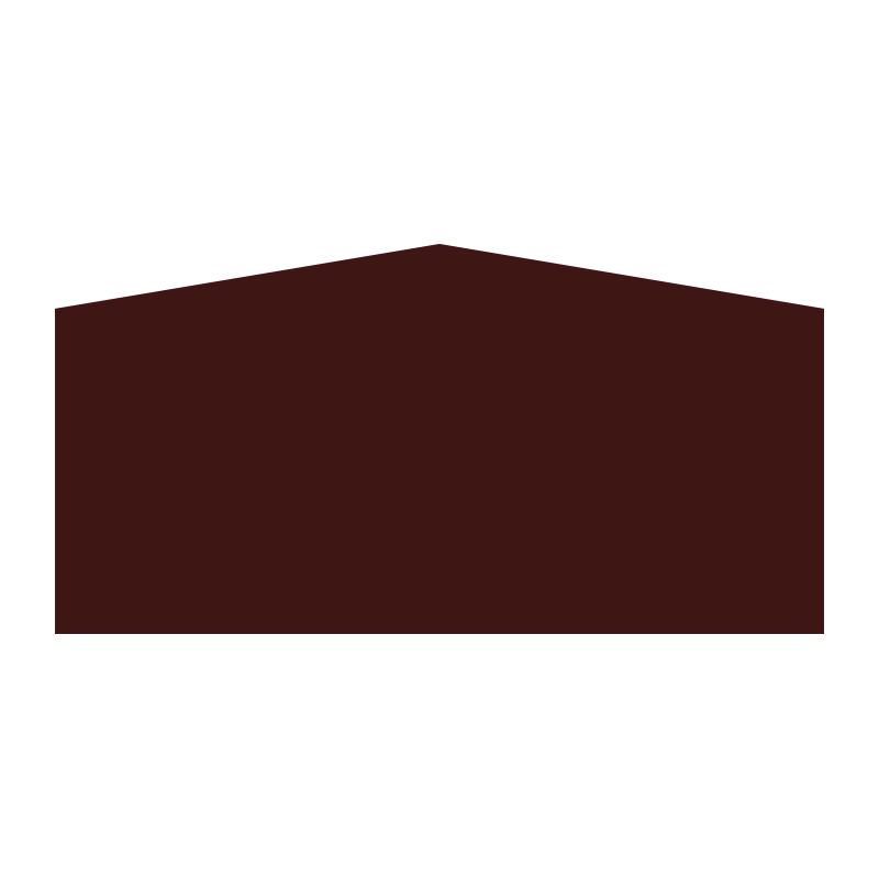 Sign tray 1200 x 600mm with gable top