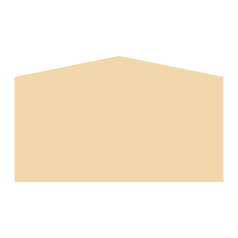 Sign tray 1500 x 900mm with gable top
