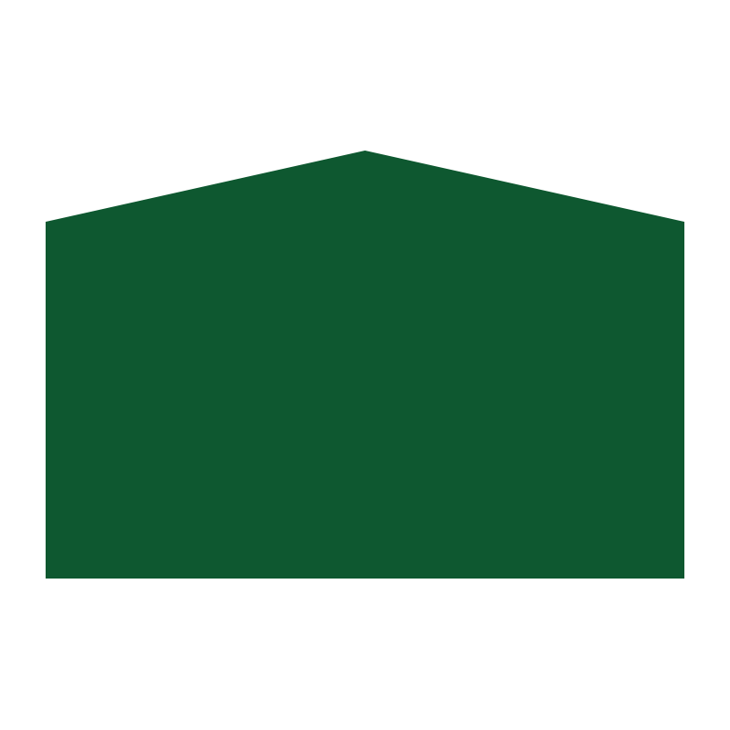 Sign tray 1800 x 1200mm with gable top