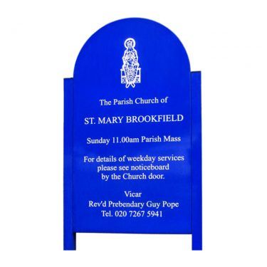 ST612R sign tray-with text