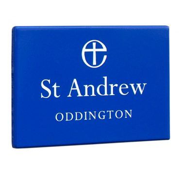 STSA4L sign tray with text