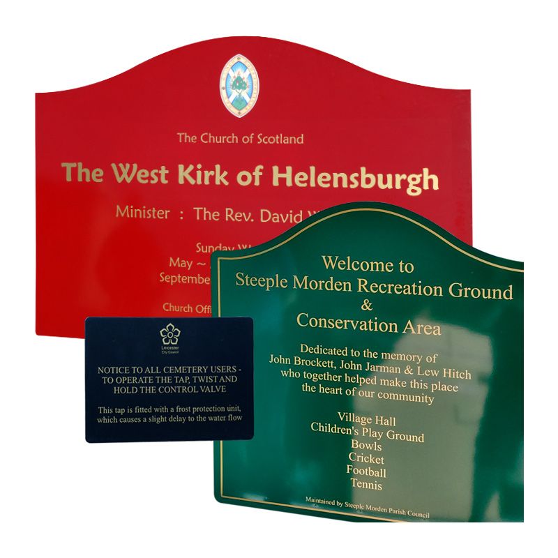 Sign panel composite image