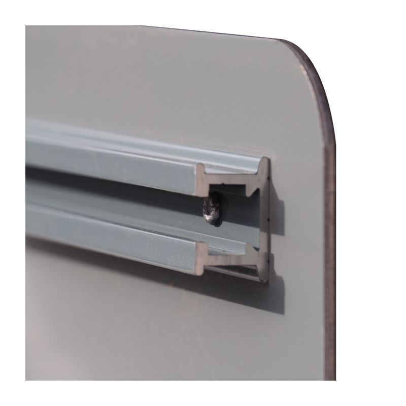 Aluminium sign-panel-post-fixing-channel-detail