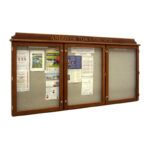 T9A4-O-Oak-noticeboard-Andover-Town-Council