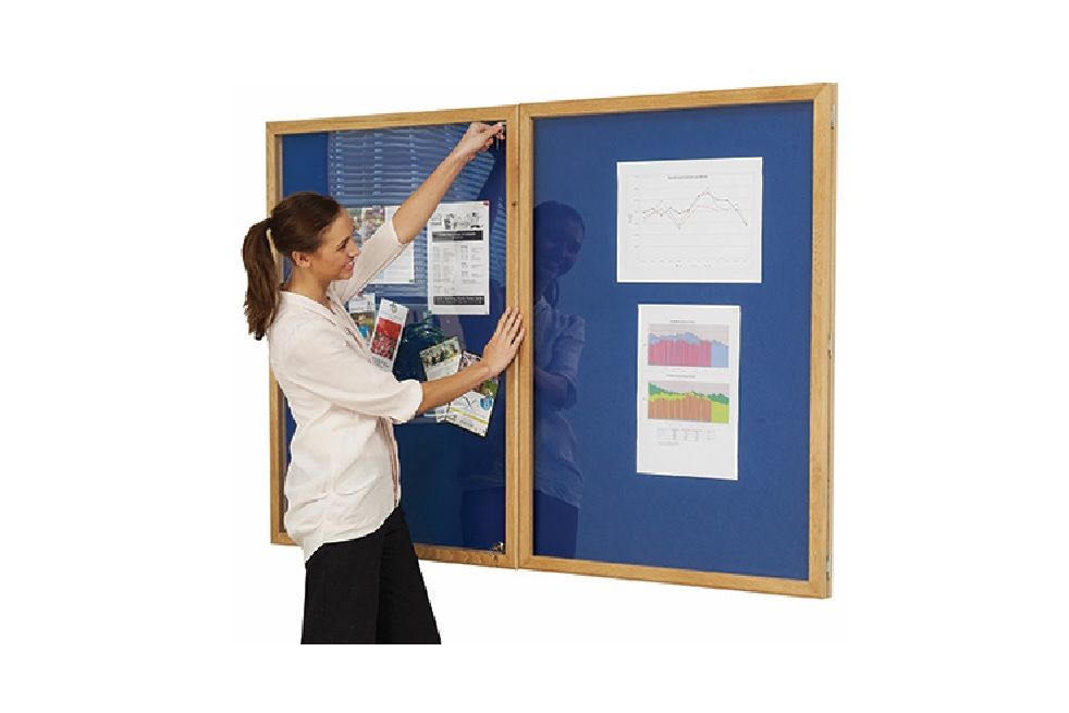 Lockable Glazed Noticeboard