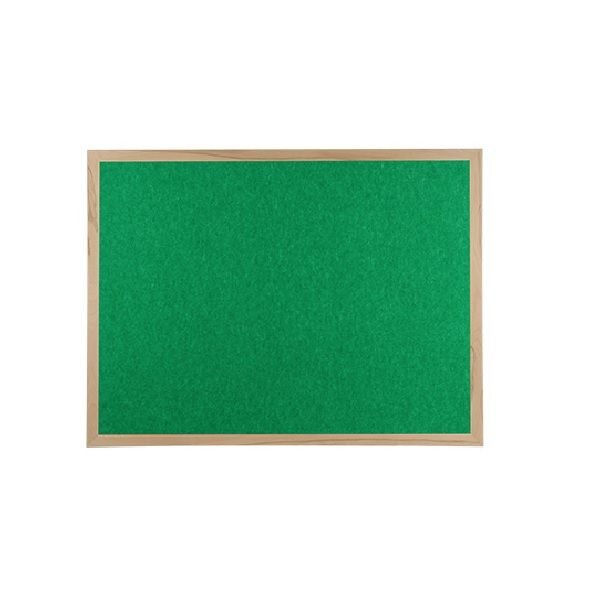 Green Wood Frame Polycolour Noticeboard