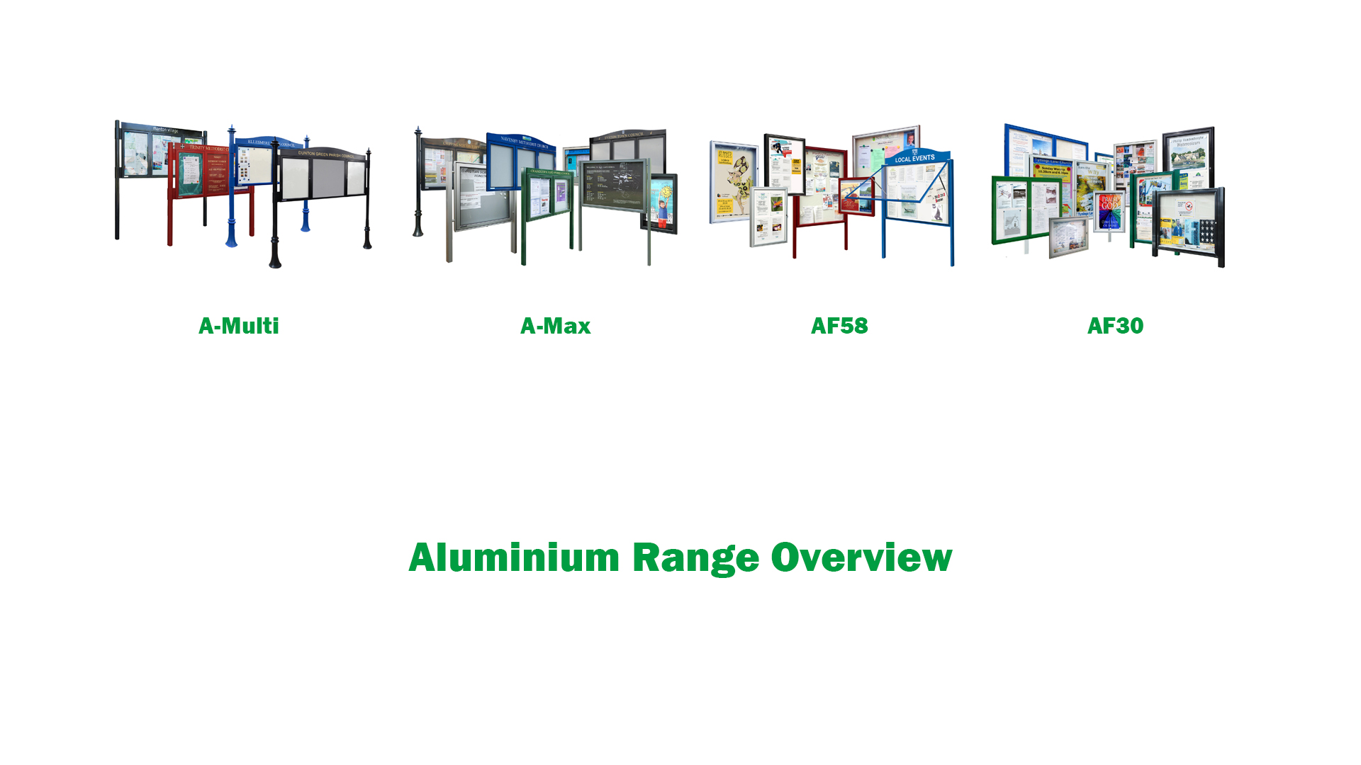 Aluminium Range