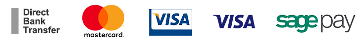 Greenbarnes Payment Methods including Visa, Mastercard and SagePay