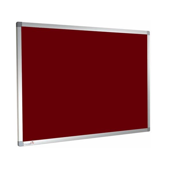 Premier Felt Noticeboard Colour Burgundy