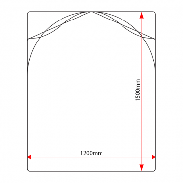 SP1215 sign panel dimensions