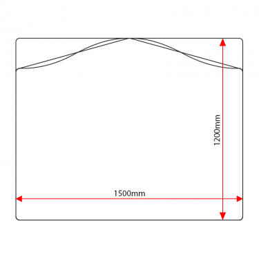 SP1512 sign panel dimensions