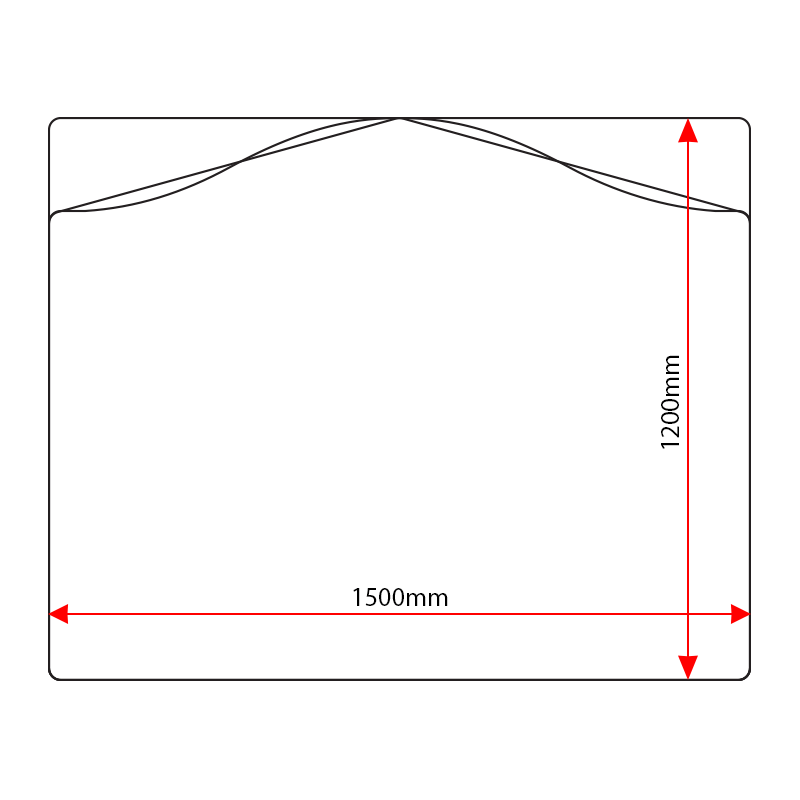 SP1512 sign panel dimensions