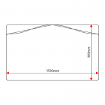 SP159 sign panel dimensions