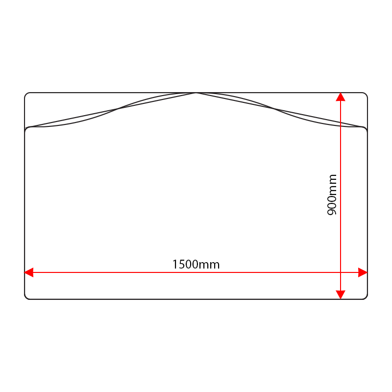 SP159 sign panel dimensions