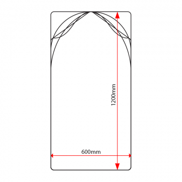 SP612 sign panel dimensions