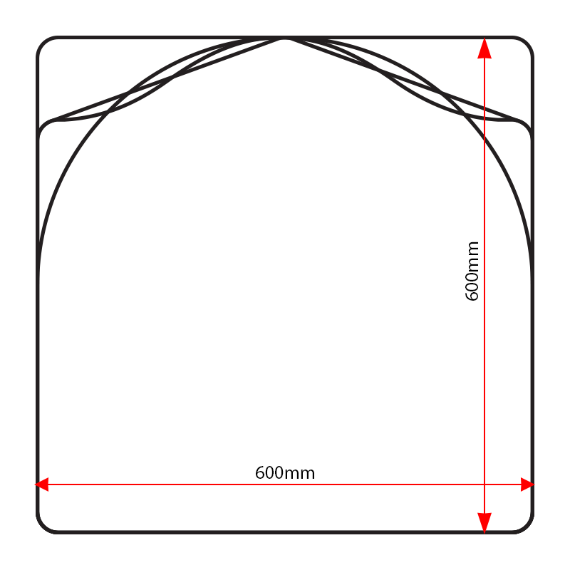 SP66 sign panel dimensions