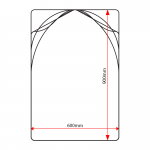 SP69 sign panel dimensions