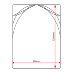 SP912 sign panel dimensions