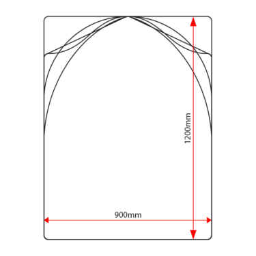 SP912 sign panel dimensions