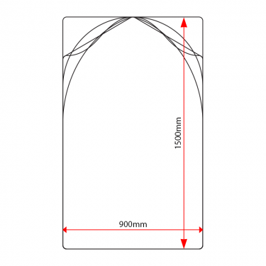 SP915 sign panel dimensions