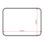 SPA4L sign panel dimensions