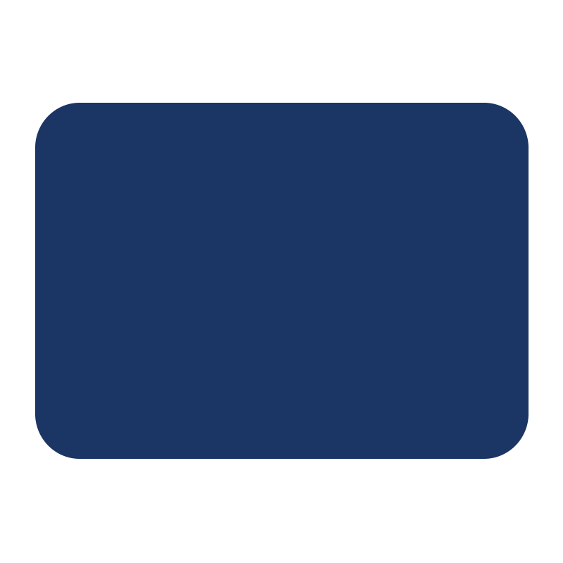 A4 landscape sign panel 297 x 210mm rectangular