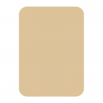 A4 portrait sign panel 210 x 297mm rectangular