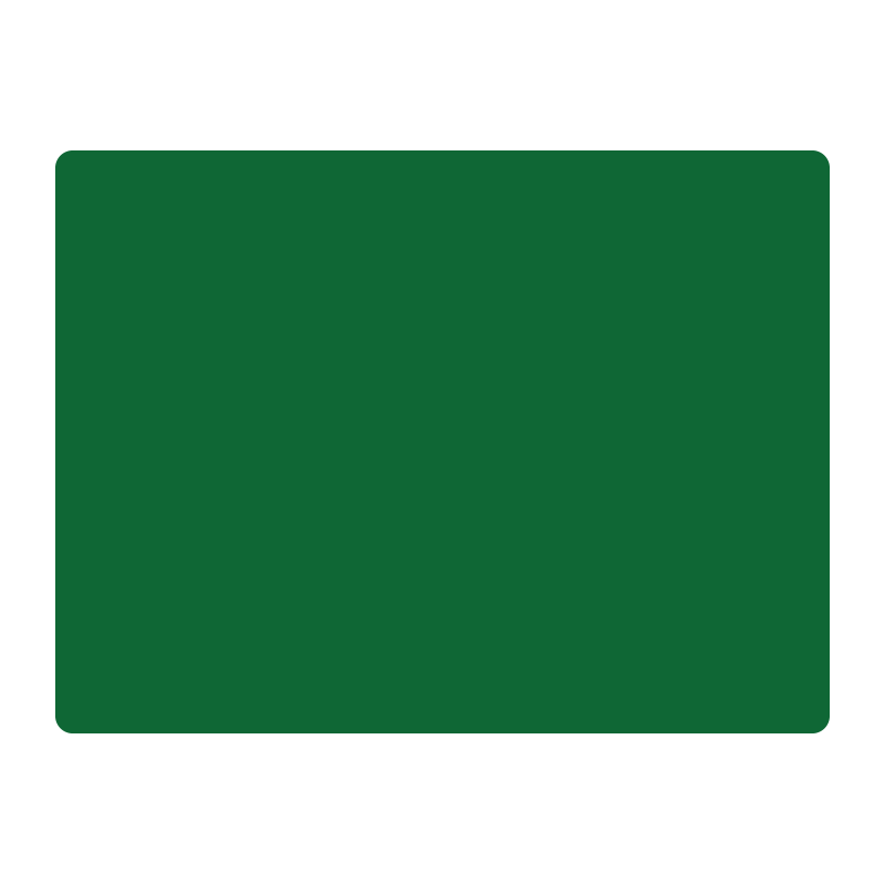 Sign panel 1200 x 900mm with flat top
